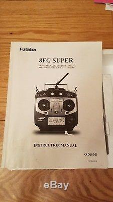 Futaba t8fg Super 14 channel transmitter (radio) remote control and receivers