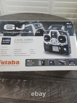 Futuba 6J Transmitter With R2006GS Receiver 6 Channel RC System Tested