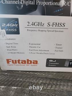 Futuba 6J Transmitter With R2006GS Receiver 6 Channel RC System Tested