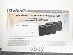 GefenTV Wireless for HDMI Extender LR 1080p GTV-WHD-1080P-LR-BLK Black