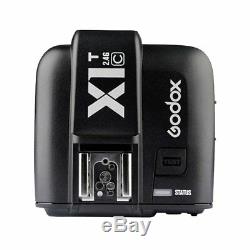 Godox X1C HSS 2.4G TTL Wireless Flash Trigger transmitte+3 Receivers f canon EOS
