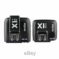 Godox X1T-N 2.4G i-TTL 1/8000 Wireless Transmitter Trigger+ 2 Receiver F Nikon