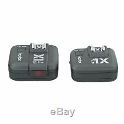 Godox X1T-N 2.4G i-TTL 1/8000 Wireless Transmitter Trigger+ 2 Receiver F Nikon