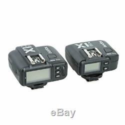 Godox X1T-N 2.4G i-TTL 1/8000 Wireless Transmitter Trigger+ 2 Receiver F Nikon