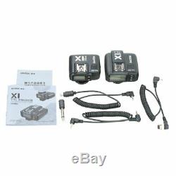 Godox X1T-N 2.4G i-TTL 1/8000 Wireless Transmitter Trigger+ 2 Receiver F Nikon