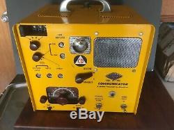 Gonset Communicator II CIVIL Defense Radio Transmitter Receiver Tube Unit