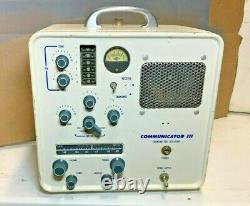 Gonset Communicator III Transmitter Receiver 2m Ham Radio Equipment