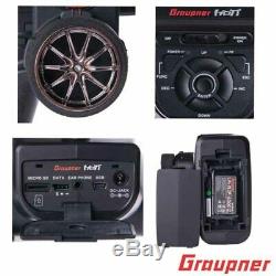 Graupner S1018 X-8N 4 CH 2.4GHz HoTT Transmitter / Car Radio with GR-8 Receiver