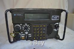 HARRIS RF 5000 HAM RADIO RECEIVER TRANSMITTER TRANSCEIVER With5010FP FRONT PANEL
