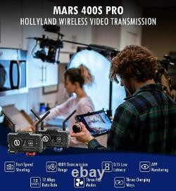 HHollyland Mars 400S PRO 400FT Wireless SDI HDMI Video Transmitter and Receiver