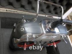 HITec Flash8 2.4ghz radio, with receiver & aluminum carry case. Excellent cond