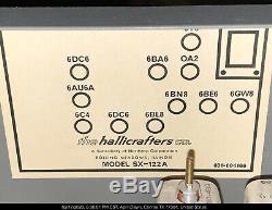 Hallicrafters Radio Receiver Ham Sx-122a Tested Excellent All Band Shortwave