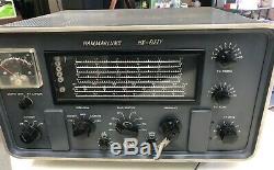 Hammarlund HX-Fifty HX-50 Ham Radio Transmitter. Powers On For Parts