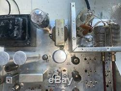 Hammarlund HX-Fifty HX-50 Ham Radio Transmitter. Very nice physical condition