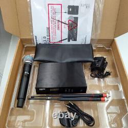 Handheld Wireless Vocal System (570-680Mhz) QLXD4/BETA58A Microphones Express