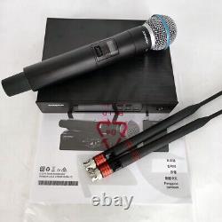 Handheld Wireless Vocal System (570-680Mhz) QLXD4/BETA58A Microphones Express