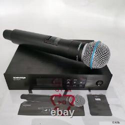 Handheld Wireless Vocal System (570-680Mhz) QLXD4/BETA58A Microphones Express