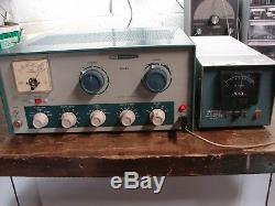 Heathkit Dx-60a Amateur Ham Radio Transmitter 80-10 Meter Tested Works Xtra Nice