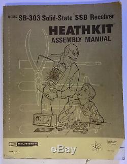 Heathkit Sb-303 Solid-state Ssb Receiver With Manual, Ham Radio