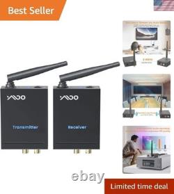 HiFi 2.4GHz Wireless Audio Transmitter/Receiver for TVs & Soundbars 20ms Delay
