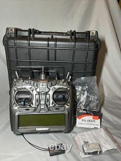 Hitec Aurora 9X Radio Transmitter 9 Channel In Case With 2 Receivers