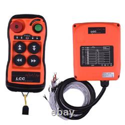 Hoist Industrial Wireless Radio Remote Control Double Speed Crane Lifting Drive