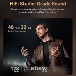 Hollyland LARK MAX 2 Combo 4-Person Wireless Microphone (Space Gray, 2.4 GHz)