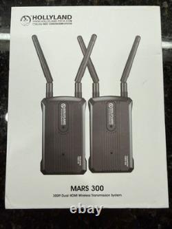 Hollyland MARS 300 300ft Dual HDMI Wireless Video Transmission System Open Box