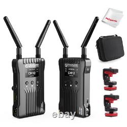 Hollyland Mars 400S Wireless Transmitter Receiver Kit SDI/HDMI 400ft 1080P+ Gift