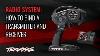 How To Bind A Traxxas Transmitter And Receiver