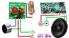 How To Make Transmit Voice With 433 Mhz Transceiver Module 433 Mhz Module Hack