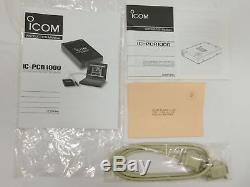 Icom IC-PCR1000 Ham Radio Computer Interfaced Receiver with Box SN 06320