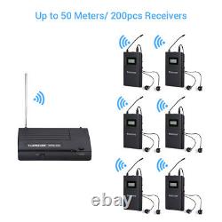 In-Ear 1Transmitter + 4Receivers Takstar WPM-200 Stage Wireless Monitor System