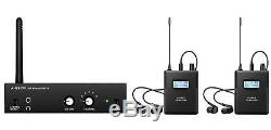 In Ear Professional Stage Wireless Monitor System 2Receiver Transmitter Earphone