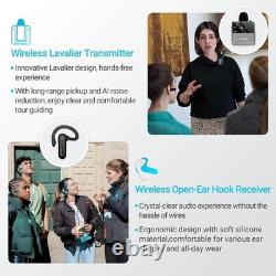 IndoorLink Lavalier Wireless Tour Guide System, Tour Guide System, 1T2R