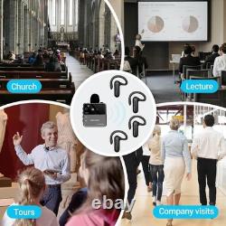 IndoorLink Lavalier Wireless Tour Guide System, Tour Guide System, 1T2R
