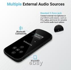 IndoorLink Wireless Tour Guide System 1T2R 600ft Range Open-Ear Headsets