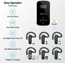 IndoorLink Wireless Tour Guide System 1T2R 600ft Range Open-Ear Headsets IndoorLink Wireless Tour Guide System 1T2R 600ft Range Open-Ear Headsets