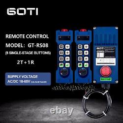 Industrial Radio Wireless Crane Hoist Remote Controller Switch 8 Channel GT-RS08