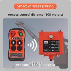 Industrial Wireless Remote Control for Truck Crane & Gantry Crane -Emergency Sto