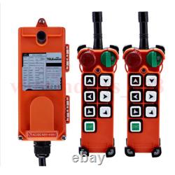 Industrial Wireless Signal Transmitter And Receiver 6 Button With Emergency Stop