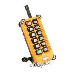 Industrial Wireless Transmitter Radio Remote Controller Switch Receiver 12-380V