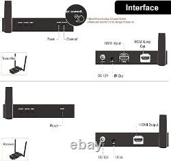 J-Tech Digital Wireless HDMI Extender 1080p up to 660 ft Extension Transmitter