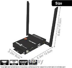 J-Tech Digital Wireless HDMI Extender 1080p up to 660 ft Extension Transmitter