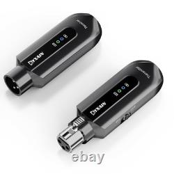 KYXAIN Wireless Microphone Transmitter Receiver 2.4GHz, Wireless Microphone A