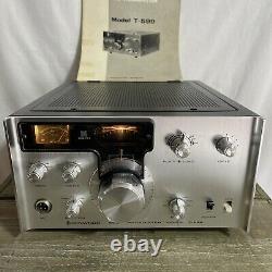 Kenwood T-599A Ham Radio Transmitter Turns On But Selling It As Is For Part
