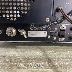 Kenwood T-599A Ham Radio Transmitter Turns On But Selling It As Is For Part