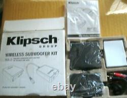Klipsch WA-2 Wireless Subwoofer Kit TRANSMITTER and RECEIVER BRAND NEW in BOX