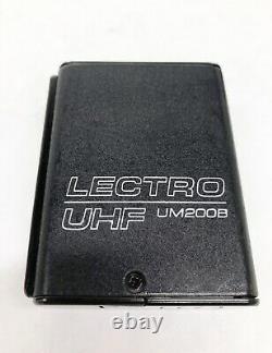 LECTROSONICS UCR205D UM200B Transmitter & Receiver Block 27 691.200-716.700MHz