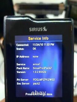 LIFETIME SUBSCRIPTION True & Guaranteed Sirius SL2 Portable Satellite Radio